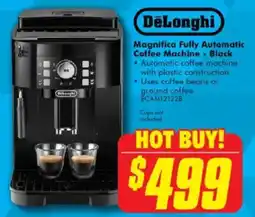 The Good Guys DeLonghi Magnifica Fully Automatic Coffee Machine - Black offer