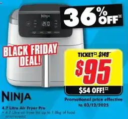The Good Guys Ninja Air Fryer Pro offer
