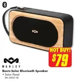 The Good Guys Roots Solar Bluetooth Speaker offer