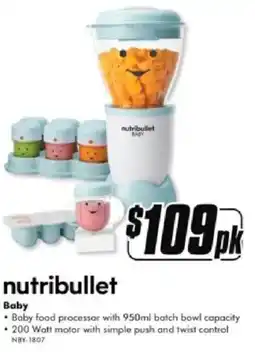 The Good Guys nutribullet Baby offer