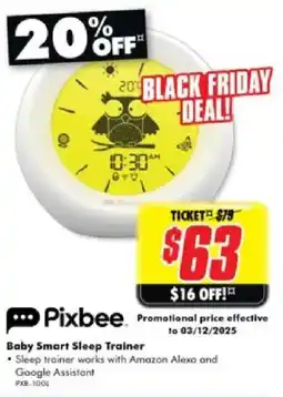 The Good Guys Pixbee Baby Smart Sleep Trainer offer
