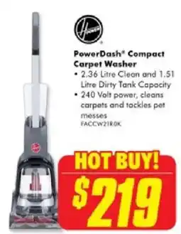 The Good Guys PowerDash Compact Carpet Washer offer