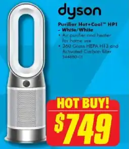The Good Guys dyson Purifier Hot+Cool HP1 - White/White offer