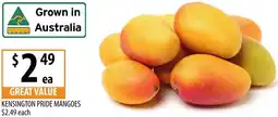 Supabarn Kensington pride mangoes offer