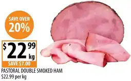 Supabarn Pastoral double smoked ham offer