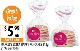 Supabarn Marcel's extra happy pancakes offer