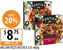 Supabarn Mccain pizza rustica offer