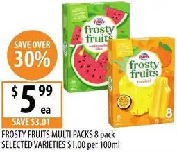 Supabarn Frosty fruits offer