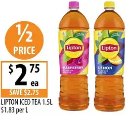 Supabarn Lipton iced tea offer