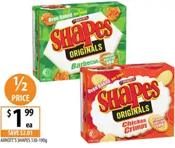 Supabarn Arnott's shapes offer