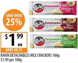 Supabarn Ravin detachables rice crackers offer