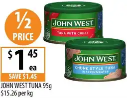 Supabarn John west tuna offer