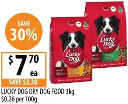 Supabarn Lucky dog dry dog food offer