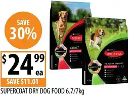 Supabarn Supercoat dry dog food offer