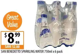 Supabarn San benedetto sparkling water offer