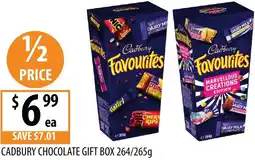 Supabarn Cadbury chocolate gift box offer