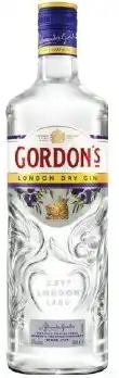 Supabarn Gordons london dry gin offer