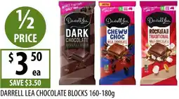 Supabarn Darrell lea chocolate blocks offer