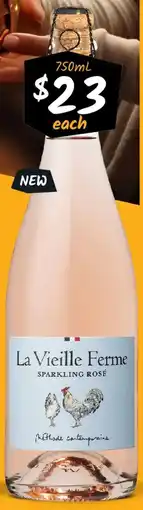 Cellarbrations La Vieille Ferme Sparkling Range offer