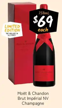 Cellarbrations Moët & chandon brut impérial nv champagne offer