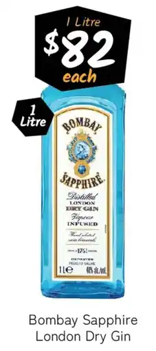 Cellarbrations Bombay Sapphire London Dry Gin offer