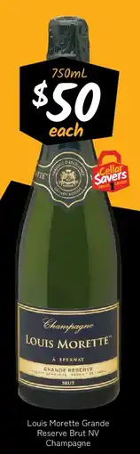 Cellarbrations Louis morette grande reserve brut nv champagne offer