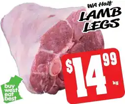 Farmer Jack's Lamb legs offer