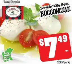 Farmer Jack's Borrello fresh bocconcini offer