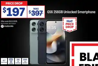 Officeworks G56 256GB Unlocked Smartphone offer