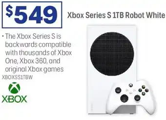 Officeworks Xbox Series S 1TB Robot White offer