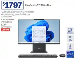 Officeworks IdeaCentre 27" All-in-One offer