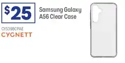 Officeworks Samsung Galaxy A56 Clear Case offer