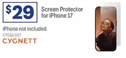 Officeworks Screen Protector for iPhone 17 offer