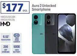 Officeworks Aura 2 Unlocked Smartphone offer