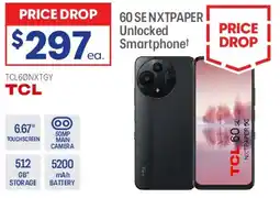 Officeworks 60 SE NXTPAPER Unlocked Smartphone+ offer