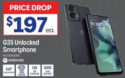 Officeworks G35 Unlocked Smartphone offer