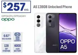 Officeworks A5128GB Unlocked Phone offer