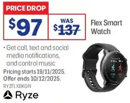 Officeworks Flex Smart Watch offer