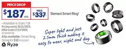 Officeworks Element Smart Ring+ offer