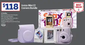 Officeworks Instax Mini 12 Camera Bundle offer