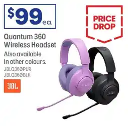 Officeworks Quantum 360 Wireless Headset offer