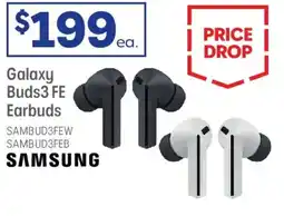 Officeworks Galaxy Buds3 FE Earbuds offer
