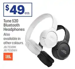 Officeworks Tune 520 Bluetooth Headphones offer