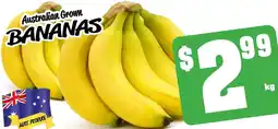 Farmer Jack's Australian grown bananas offer