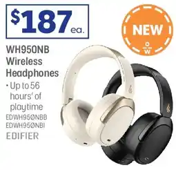 Officeworks WH950NB Wireless Headphones offer