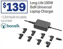Officeworks Long-Life 100W GaN Universal Laptop Charger offer