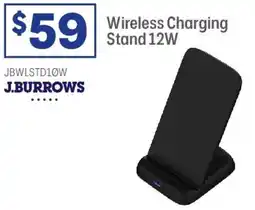 Officeworks Wireless Charging Stand 12W offer