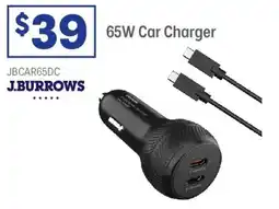 Officeworks 65W Car Charger offer