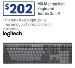 Officeworks MX Mechanical Keyboard Tactile Quiet+ offer