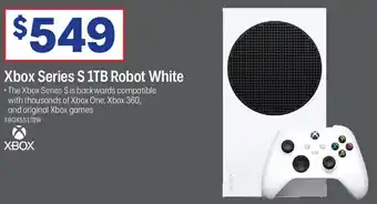 Officeworks Xbox Series S 1TB Robot White offer